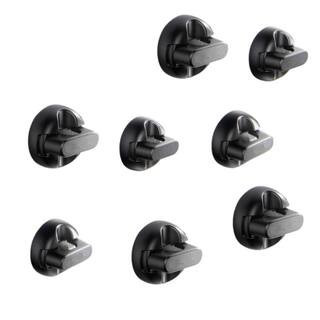 Magnetic Cable Clips [1S Snap-On] Cord Holder with Strong Adhesive Pads for Desk, Nightstand, Wall, Car, 8-Pack | The Home Depot