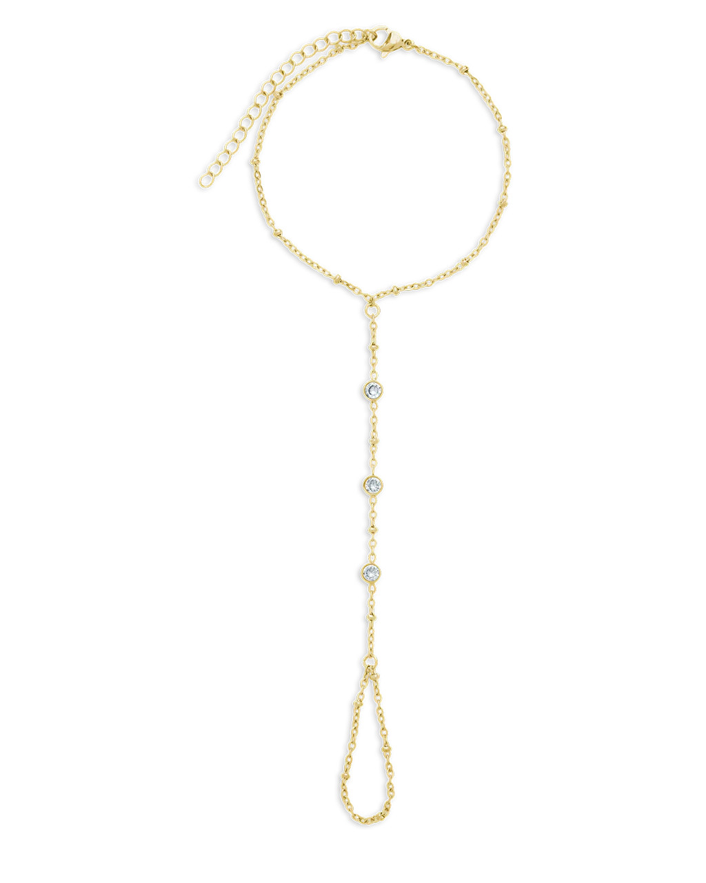 Elena CZ Hand Chain | Sterling Forever