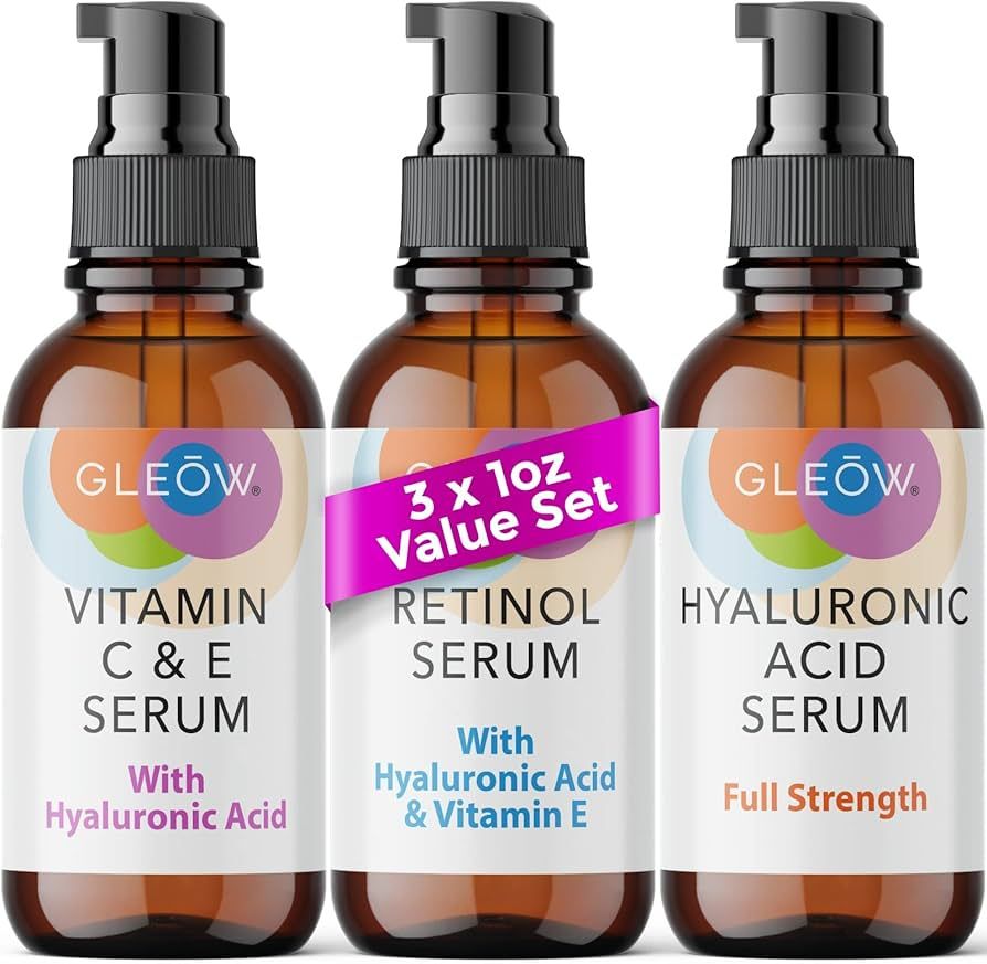 INTRODUCTORY OFFER - Vitamin C Serum Face, Retinol Serum, Hyaluronic Acid Serum, Face Serum, Anti... | Amazon (US)