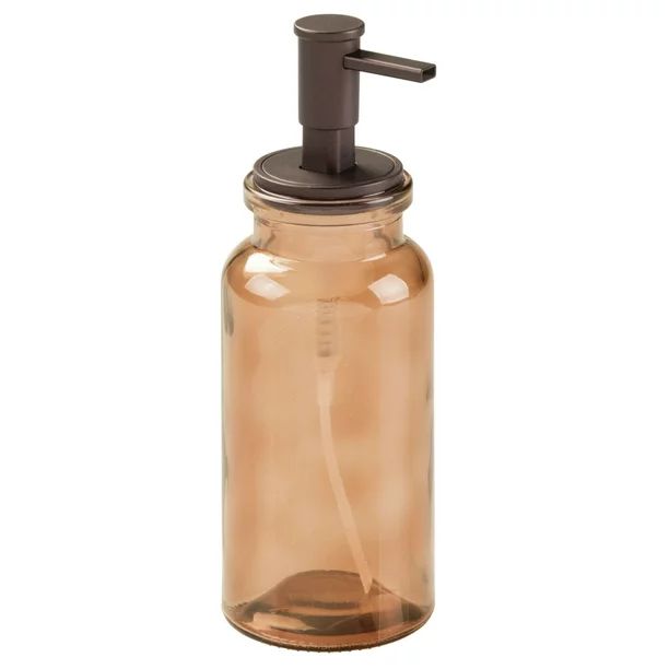 Better Homes & Gardens Westport Bronze Recycled Glass Foaming Soap Dispenser, 3" x 3" x 8.3" - Wa... | Walmart (US)