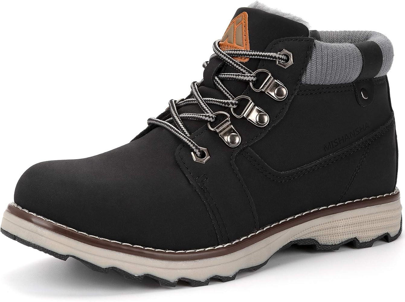 Men Women Winter Snow Boots Warm Ankle Anti-Slip Water Resistant Hiking Trekking Walking | Amazon (US)