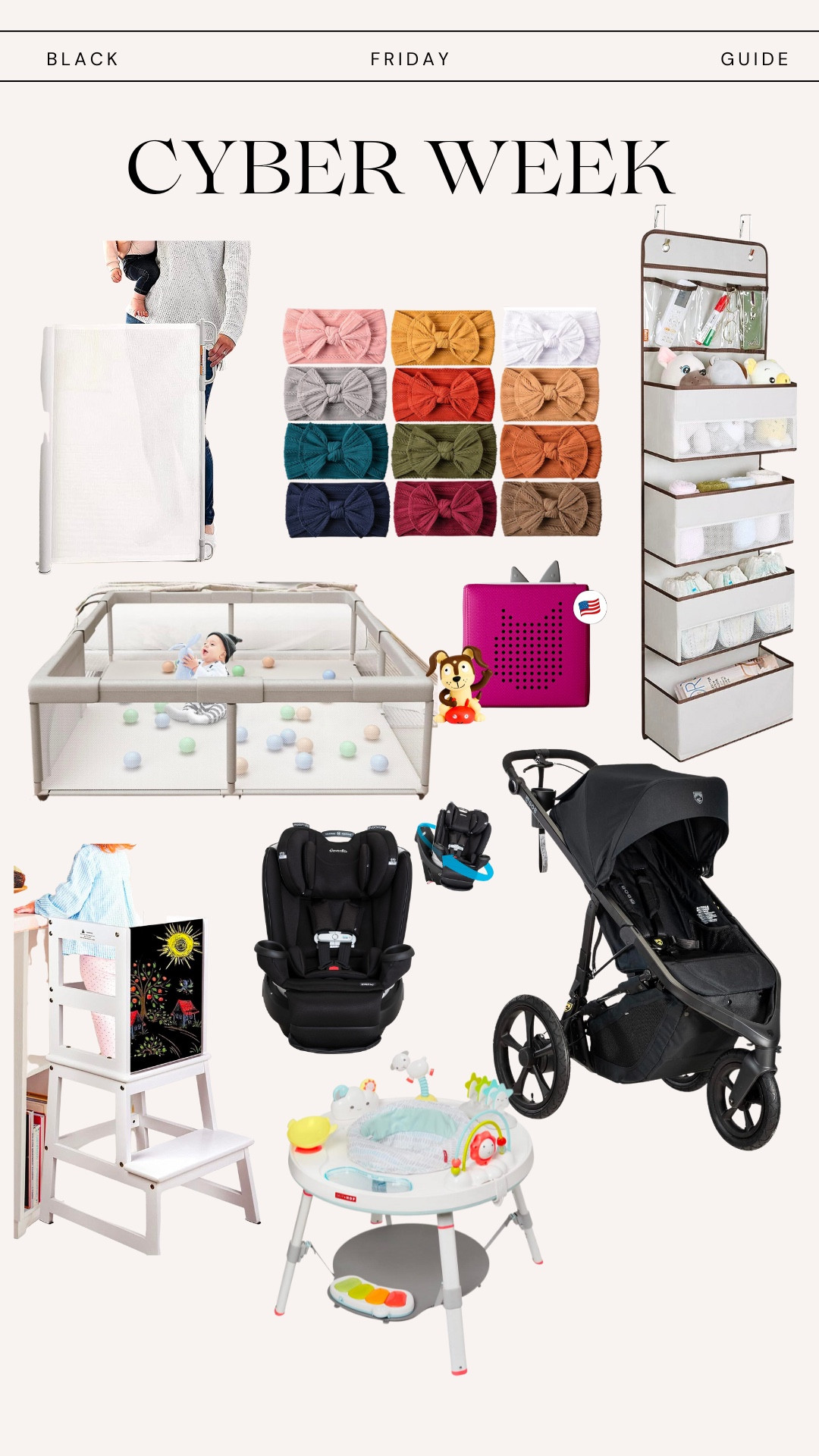 Black Friday, Cyber Week top baby deals!

#LTKbaby #LTKCyberWeek #LTKGiftGuide