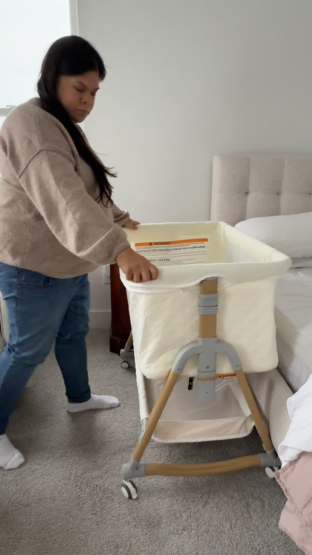 Apparently baby #4 gets the good stuff. This might be my favorite bassinet we’ve owned. 

If ordering directly from the Harppa website, use the code WEARLOVEWANDERS for 15% off 

#LTKFamily #LTKBaby #LTKBump