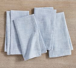 Organic Cotton Casual Napkins - Set of 4 | Pottery Barn (US)