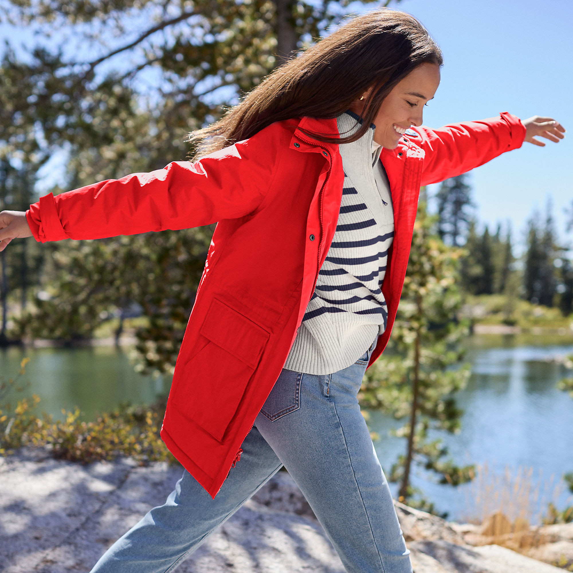 Women's Squall Waterproof Insulated Parka | Lands' End (US)