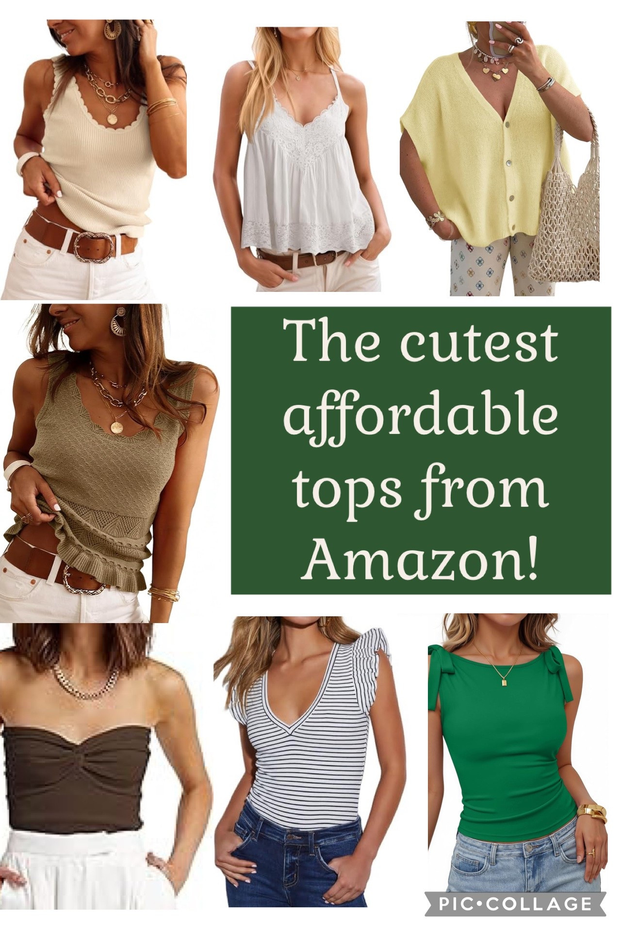 The cutest summer tops from Amazon that are also super affordable! 

Womens clothing ootd fashion tank top shirt strapless sleeveless

#LTKdayinmylife #LTKgrwm #LTKSeasonal