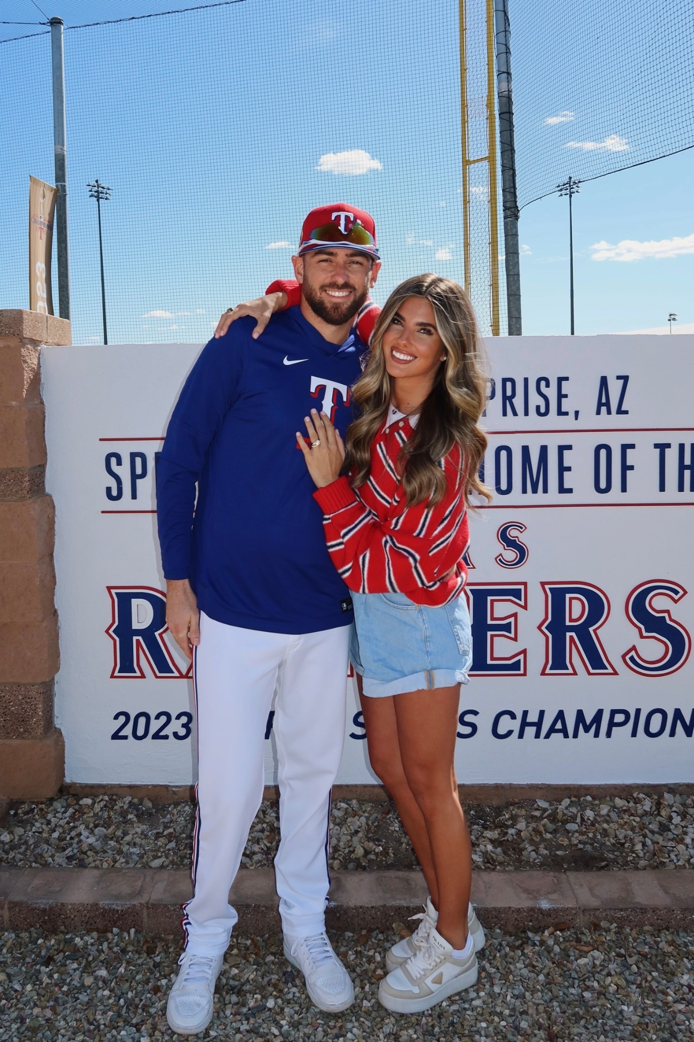 Spring training ❤️ #baseball #ootd #gameday #baseballgame 