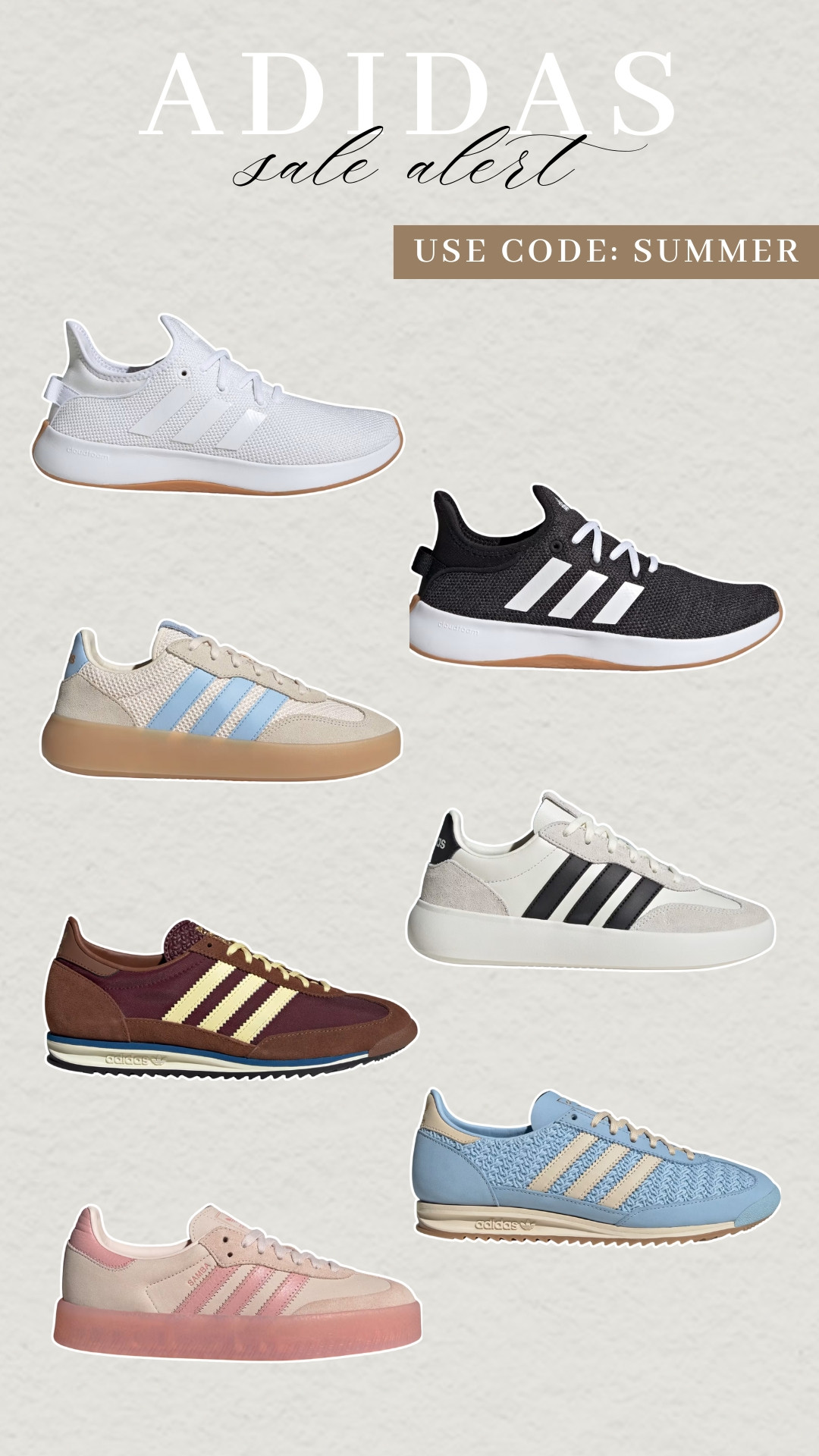 Adidas Sale Alert! Use code: SUMMER for 30% off! Perfect for back to school!  

 #LTKSeasonal #LTKSaleAlert #LTKStyleTip