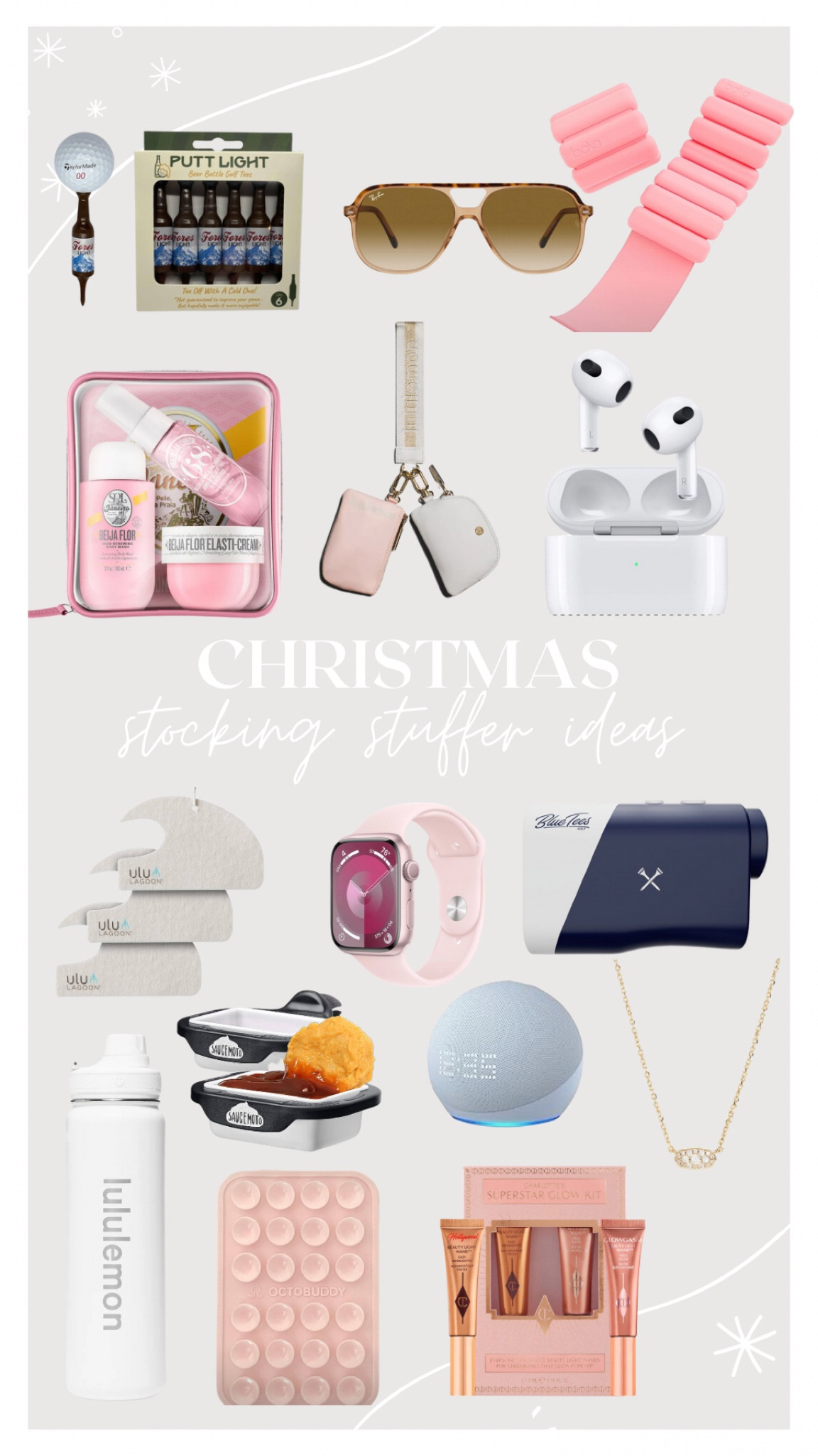 Stocking stuffer ideas for this Christmas season!🎅🏼🎄🎀❄️🤍

#LTKSeasonal #LTKGiftGuide #LTKHoliday