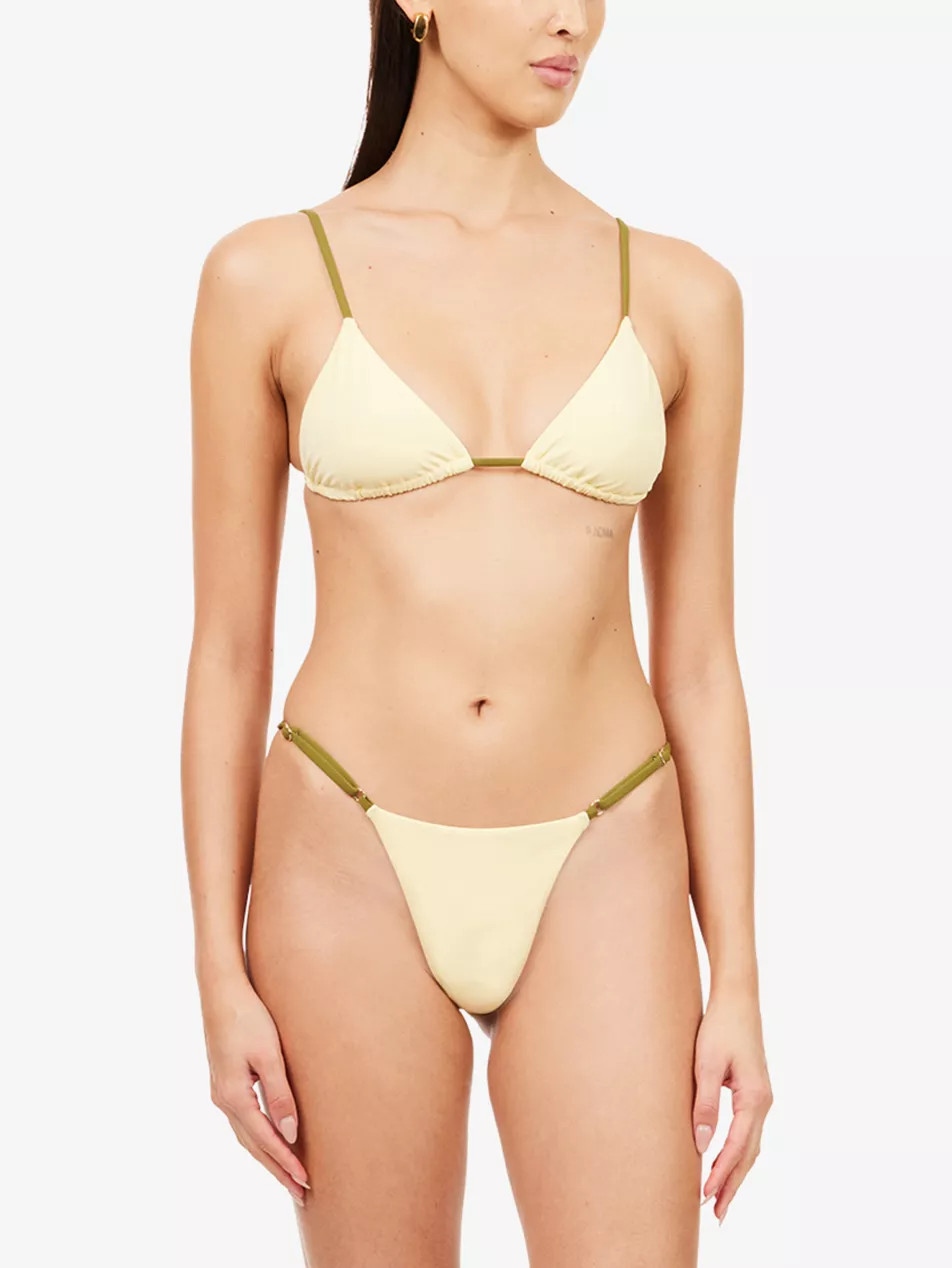 Tangy Adjustable Side-Strap Bikini Bottoms | Selfridges