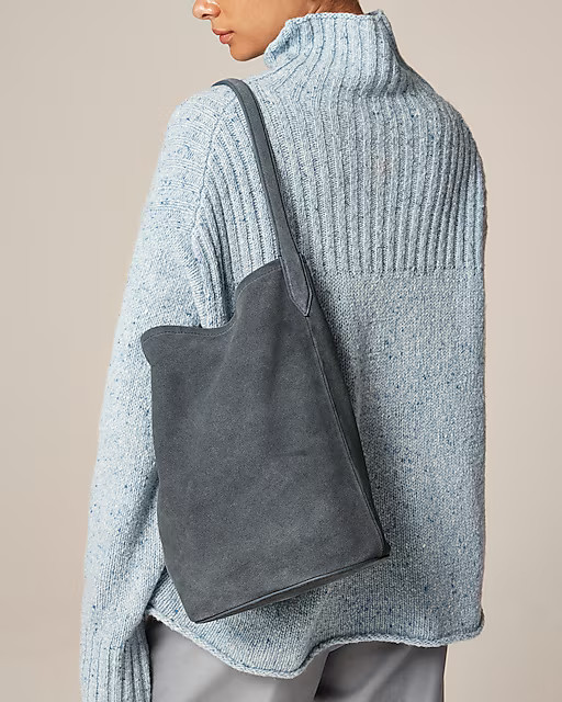 Berkeley bucket bag in suede | J. Crew US
