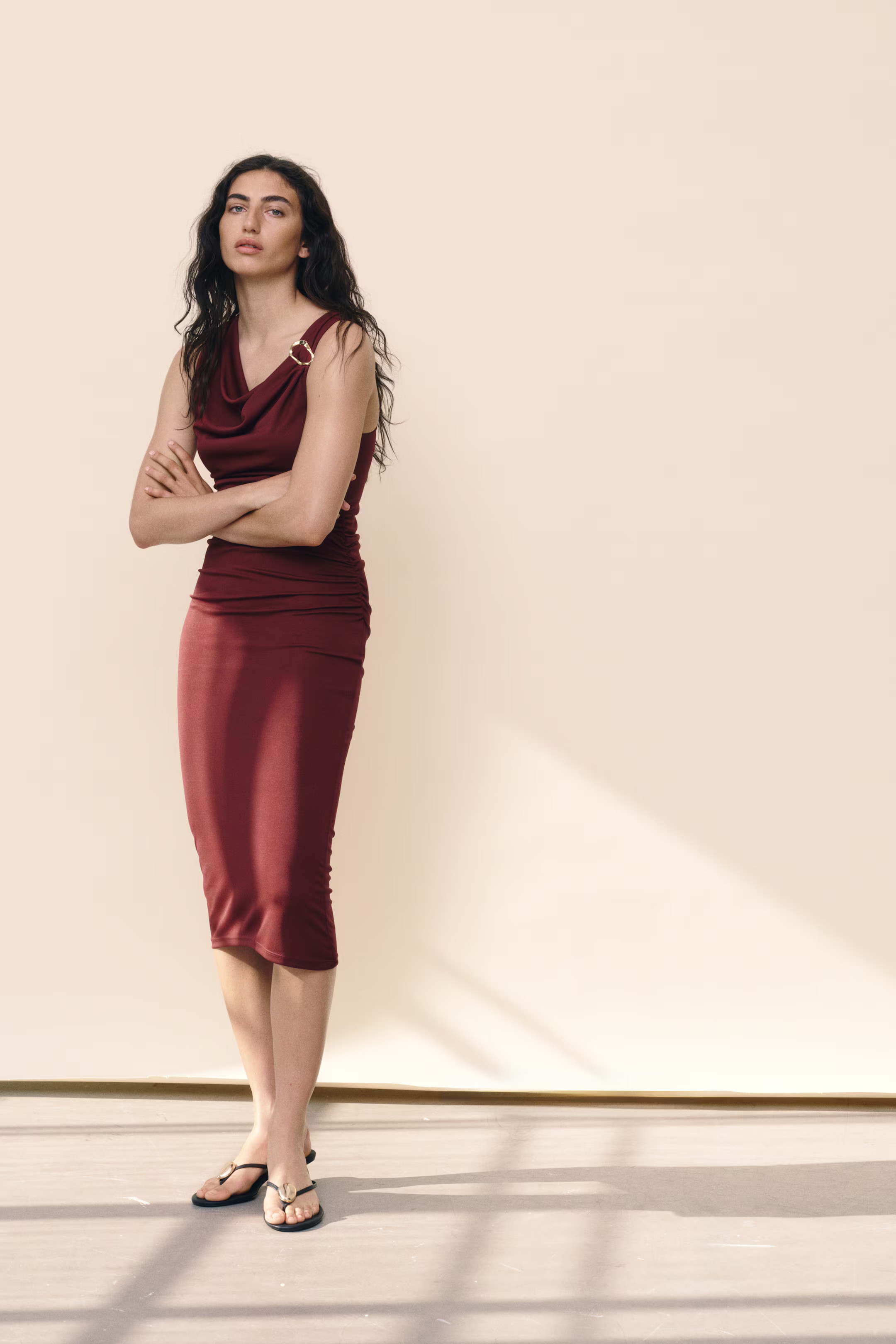 Draped dress | H&M (UK, MY, IN, SG, PH, TW, HK)