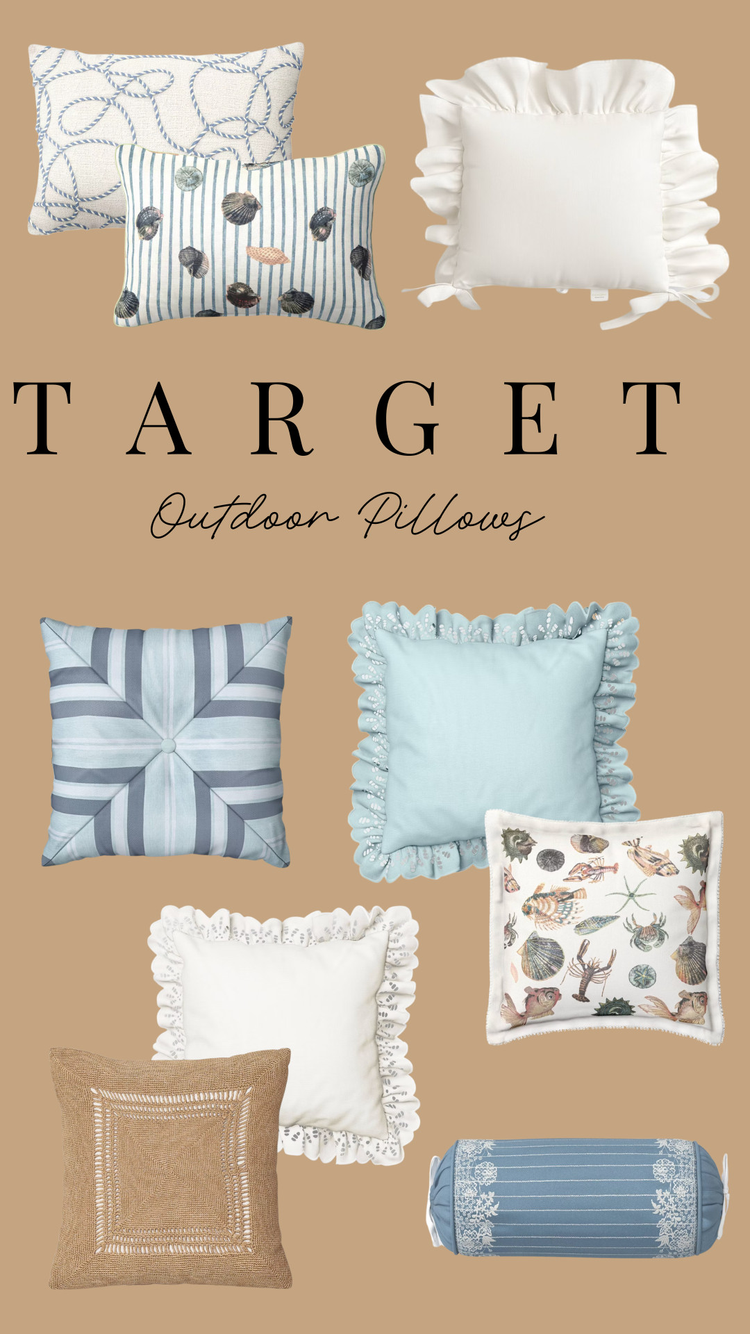 Loving these adorable outdoor pillows from Target!

home decor, outdoor decor #Target #NewArrival 

 #LTKHome #LTKSaleAlert