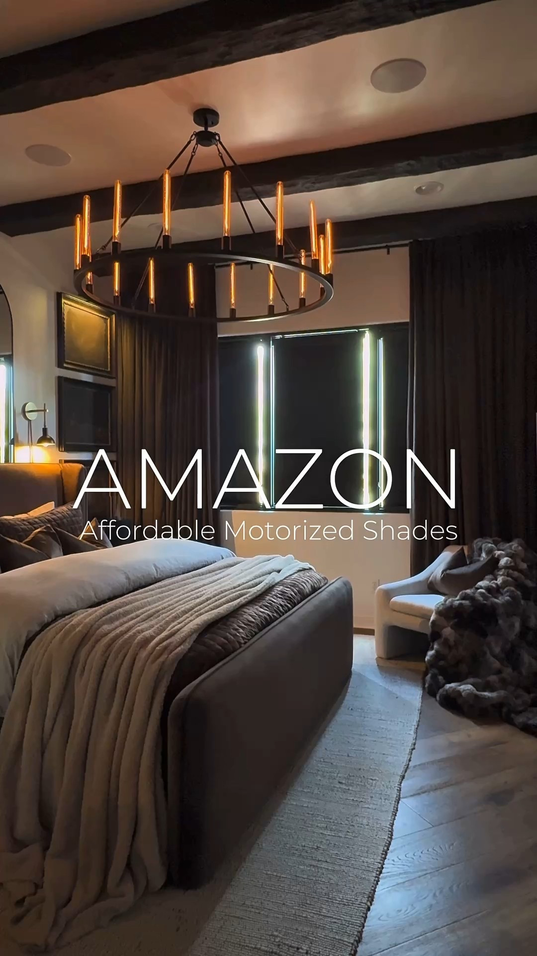 I wish I would have grabbed these affordable and luxurious custom motorized shades from Amazon sooner. I love that you can control with a remote or Alexa.

#SmartHome #MotorizedShades #HomeDecor #AmazonFinds #LuxuryLiving #BlackoutShades #BedroomMotorizedShades 


#LTKStyleTip #LTKU #LTKHome