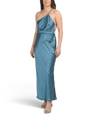 Aubrianna One Shoulder Strappy Back Maxi Dress | Casual Dresses  | Marshalls | Marshalls