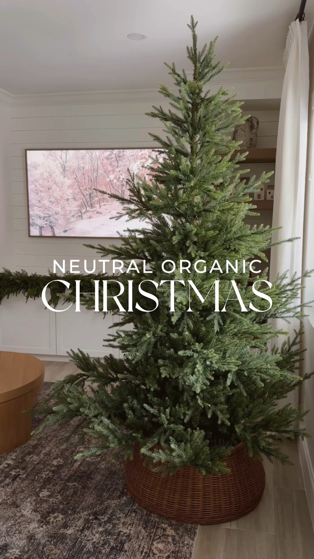 Modern organic Christmas with Terrain 🤎 #christmastree #norwayspruce #neutralchristmas #treetopper #livingroom #neutralhomedecor #ornaments #goldbells #garland #christmascandle #christmasdecor #holidaydecor #terrain 

#LTKHoliday #LTKfindsunder100 #LTKhome