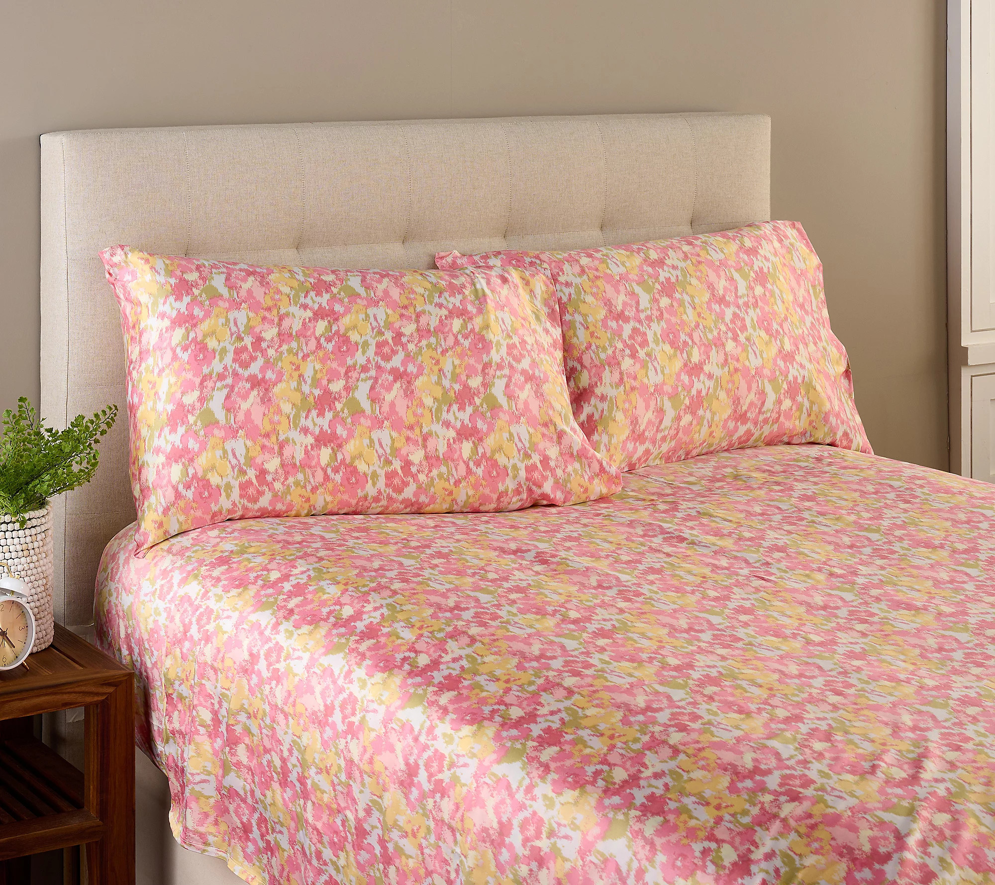 Home Reflections Rayon from Bamboo Sheet Set | QVC