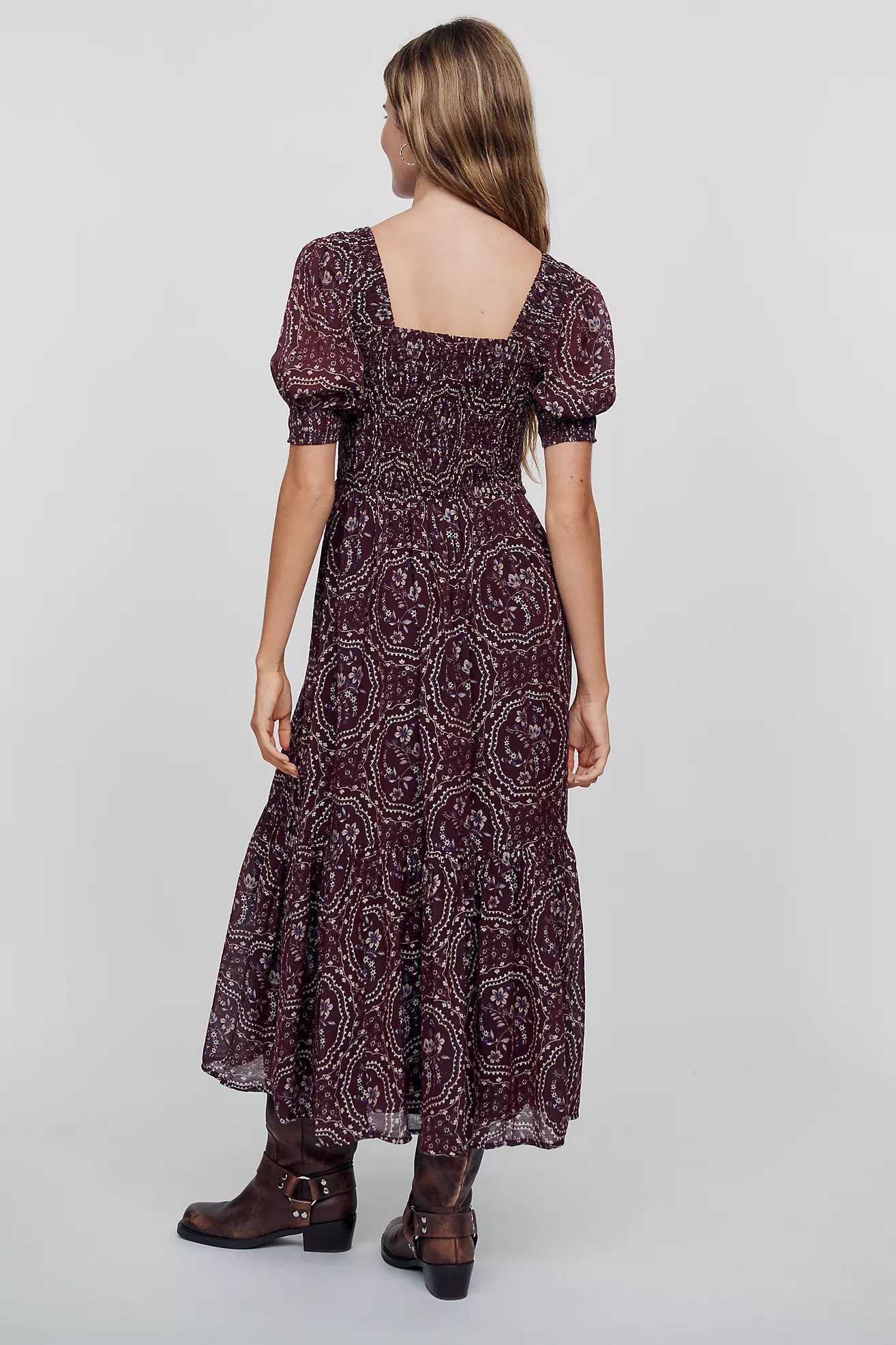 By Anthropologie Peregrine 100% Cotton Midi Dress | Anthropologie (US)