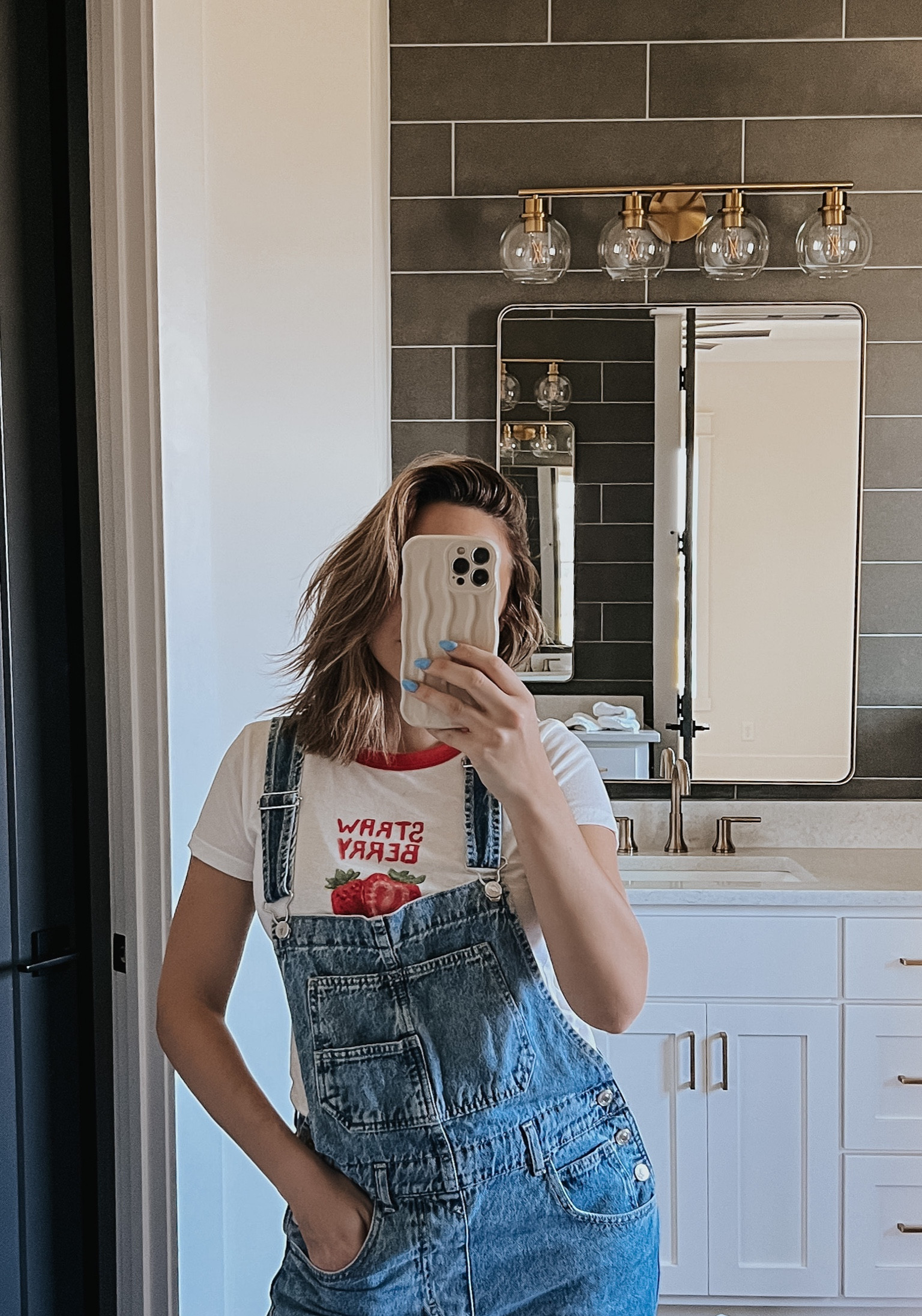 new bathroom and the comfiest overalls  

#LTKhome #LTKFind #LTKSeasonal