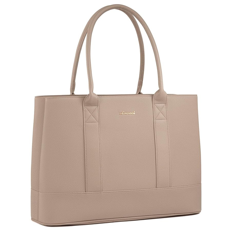 LOVEVOOK Laptop Bag for Women, Computer Work Tote Bag, Business Shoulder Handbag, Office Briefcase for Gift, Travel, Teacher | Amazon (US)