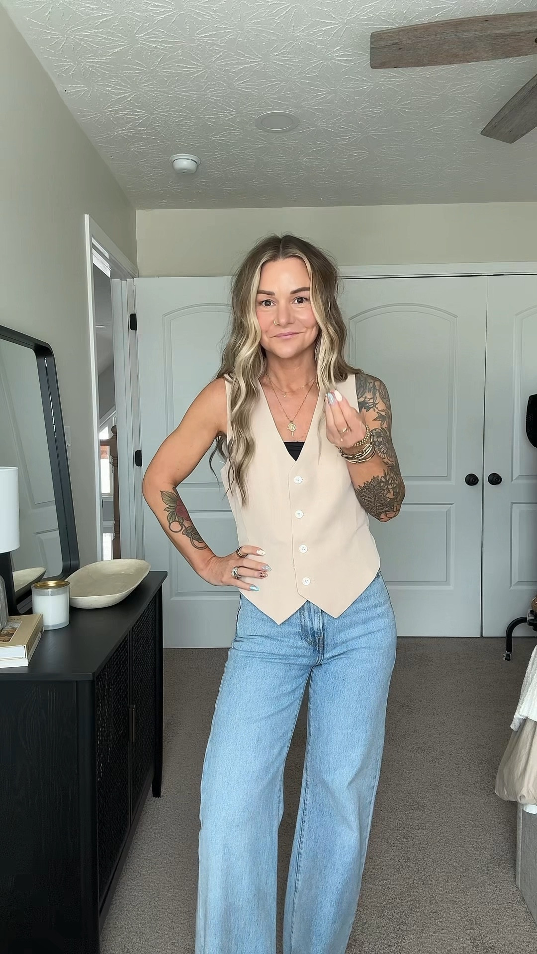 I love a good vest moment and this one is so good! 👌🏼

It runs tts - I’m wearing a small.

Amazon fashion, casual fashion, looks for less 
#LTKWatchNow

#LTKStyleTip #LTKShoeCrush