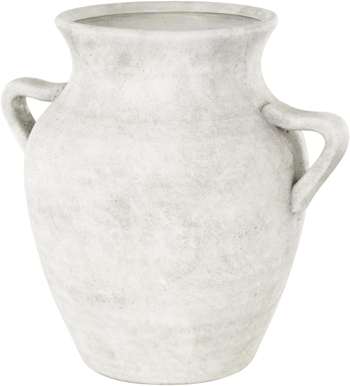 Deco 79 Ceramic Decorative Vase Antique Style Textured Centerpiece Vases with Black Shadings and ... | Amazon (US)