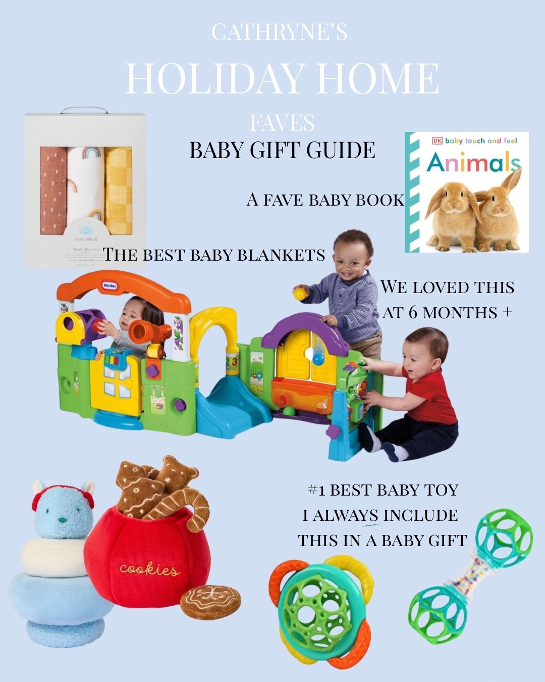 Baby Gift Guide! New baby Christmas gift ideas 

#LTKGiftGuide #LTKHoliday #LTKBaby