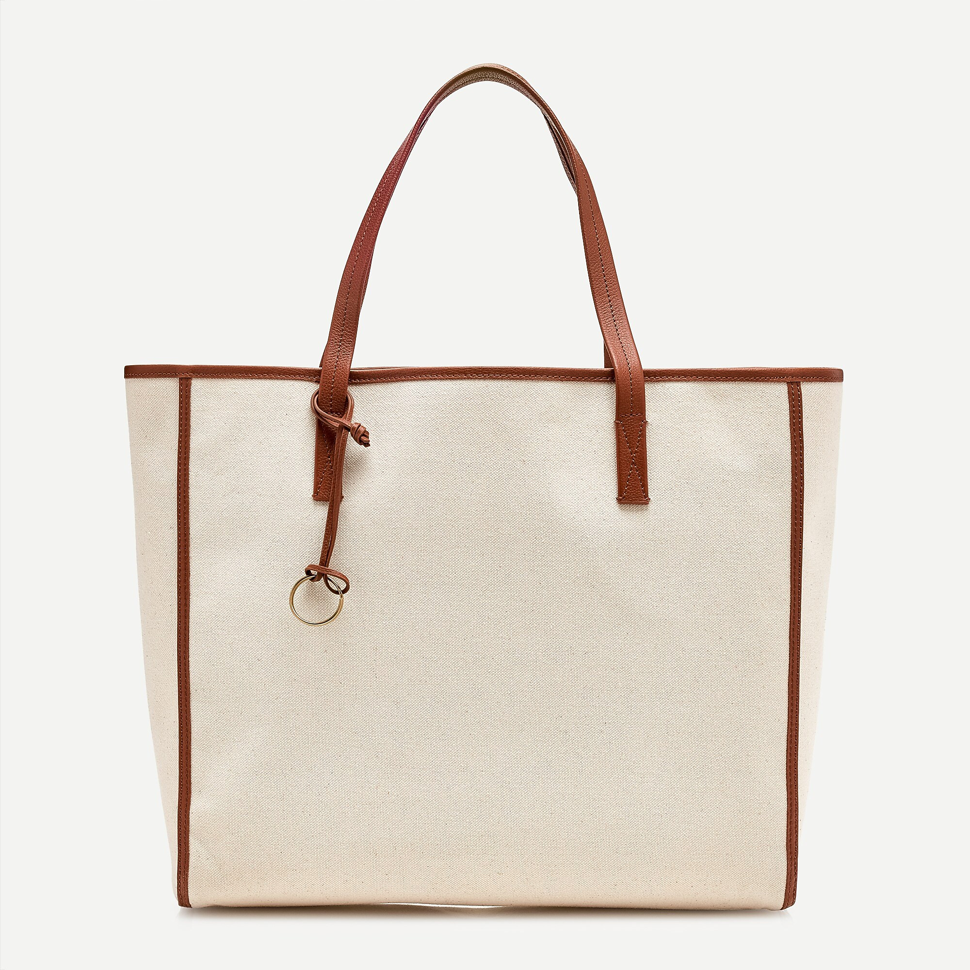 Large carryall tote in canvas | J. Crew US
