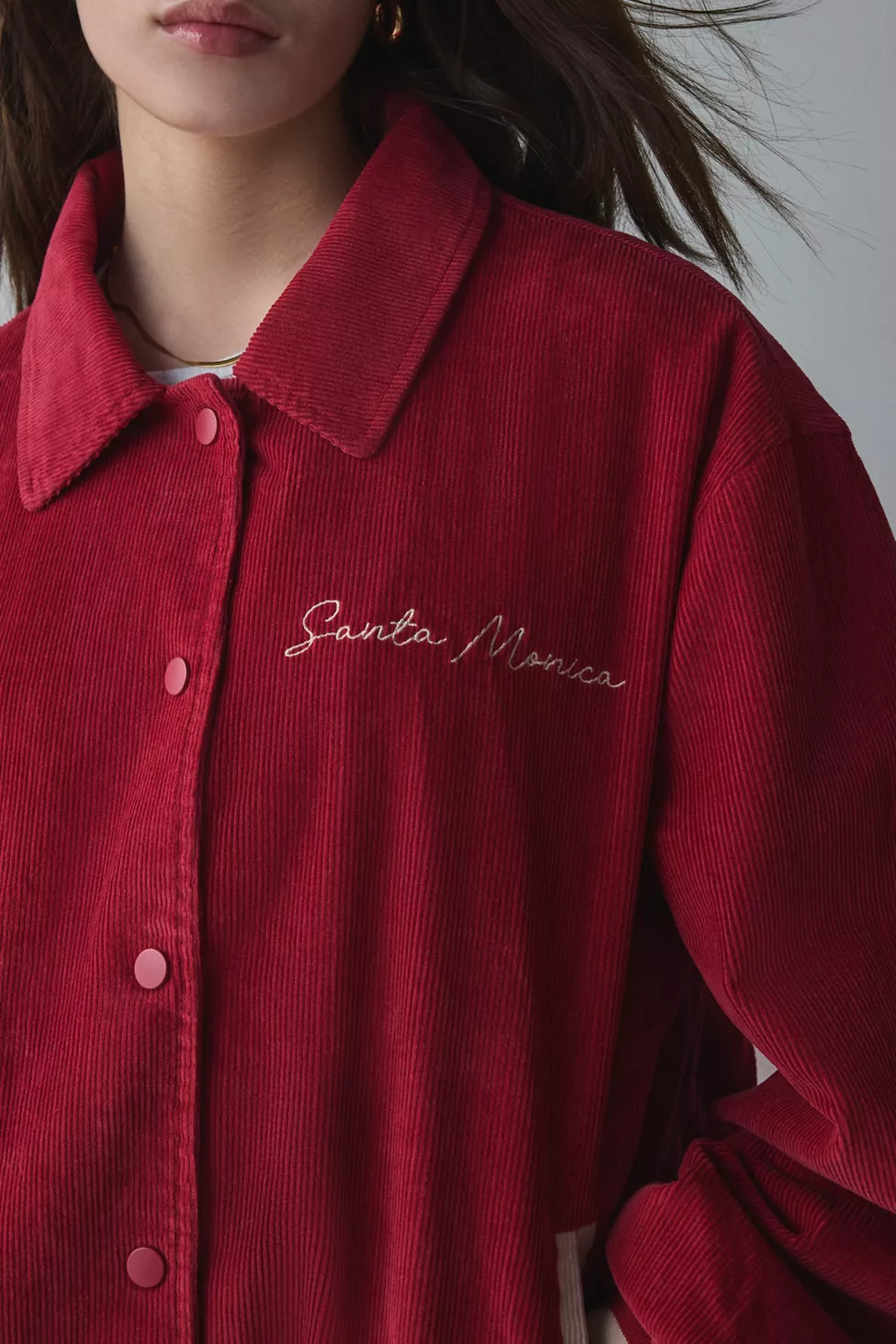 BDG Vince Oversized Corduroy Varsity Jacket | Urban Outfitters (US and RoW)