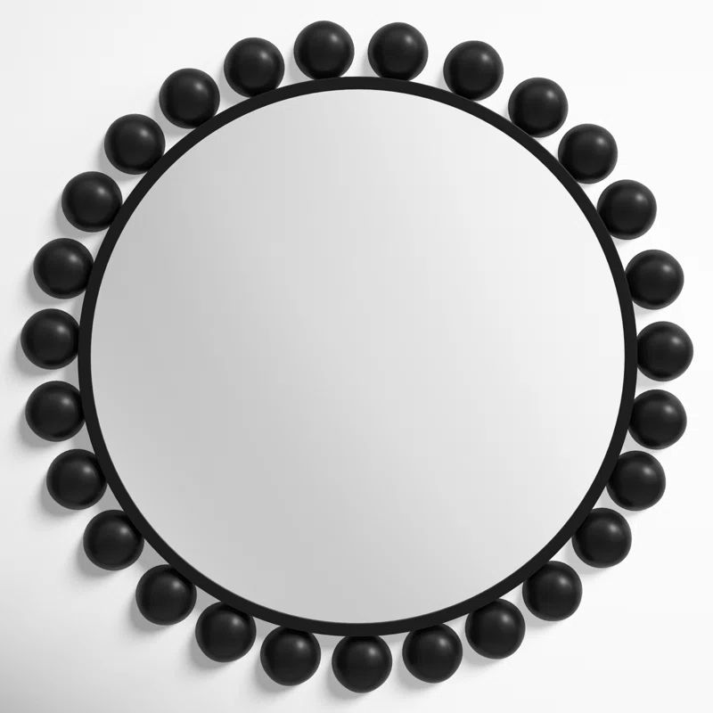 Asana Metal Flat Wall Mirror | Wayfair North America