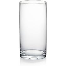 WGVI Quality Thick Weighted Clear Cylinder Glass Vases, 4" W x 8" H, Flower Arrangement Floating ... | Amazon (US)