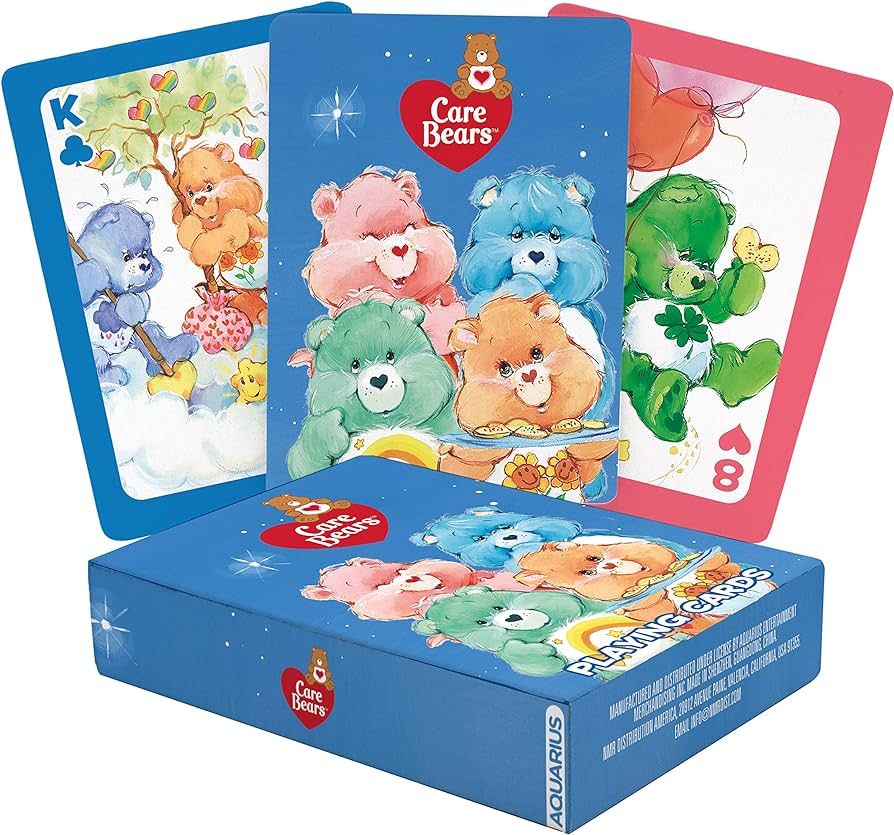 AQUARIUS Care Bears Playing Cards - Care Bears Themed Deck of Cards for Your Favorite Card Games ... | Amazon (CA)