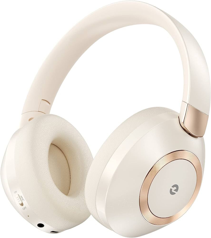 EAORUL Active Noise Cancelling Headphones, Wireless Over-Ear Bluetooth Headphones, Hi-Res Audio F... | Amazon (US)