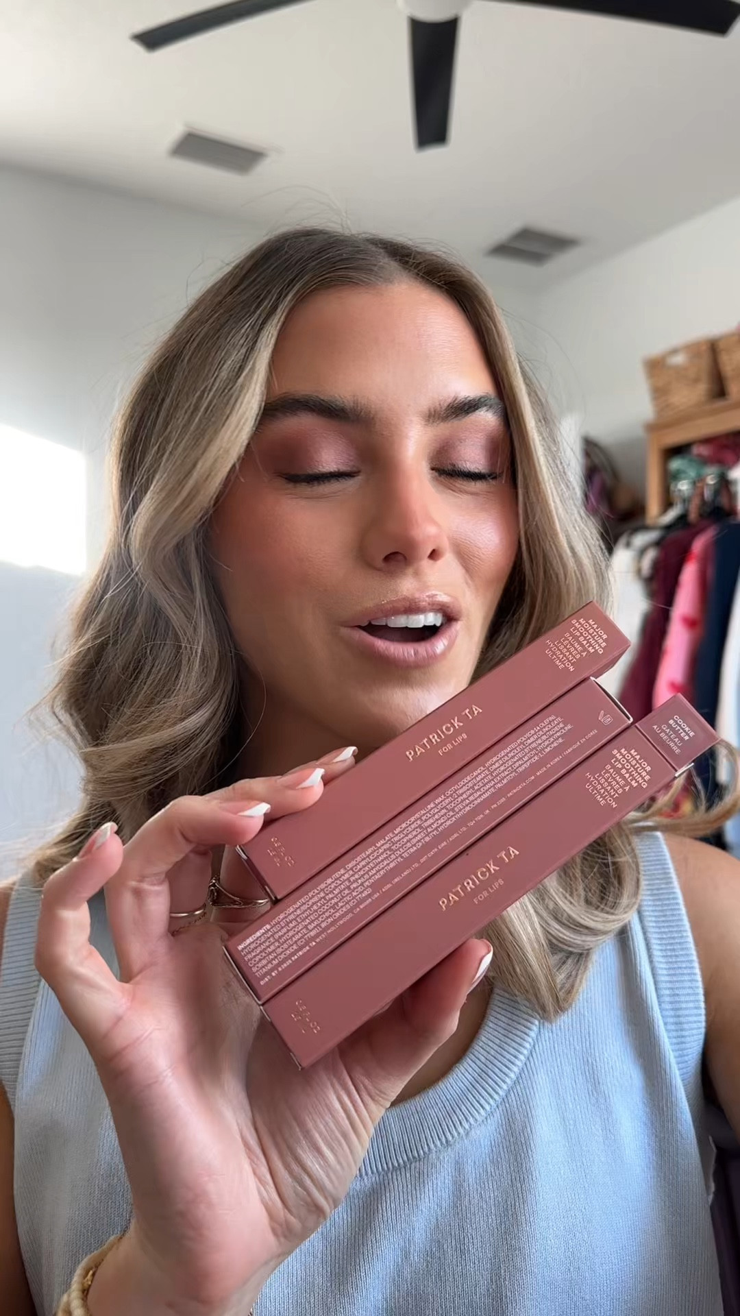 @patrickta What it is: A high-shine, sheer lip balm with a rich, cushiony texture and moisturizing ingredients that nourish lips for a softer, smoother pout.

Formulation Type: Lip Balm & Treatment



Benefits: Hydrating

Highlighted Ingredients: - Peptides: Stimulate collagen production for visibly plumped, contoured, and volumized lips.

- Bakuchiol: Improves pigmentation to smooth and soften lips.

- Blend of Sweet Almond Oil and Coconut Oil: Intensely moisturizes lips.



Ingredient Callouts: Free of parabens, formaldehydes, phthalates, retinyl palmitate, oxybenzone, coal tar, hydroquinone, sulfates SLS & SLES, triclocarban, triclosan, and contains less than one percent synthetic fragrance. This product is also vegan.


What Else You Need to Know: Sheer shades pair with plumping peptides and bakuchiol for softer, smoother, luxurious lips. The coveted, cushiony texture feels rich but never heavy, which makes it comfortable and wearable for any occasion. The mask-like feel meets a gloss-like finish, elevated by custom gourmand flavors. @Sephora 

#LTKgrwm #LTKBeauty #LTKselfcare