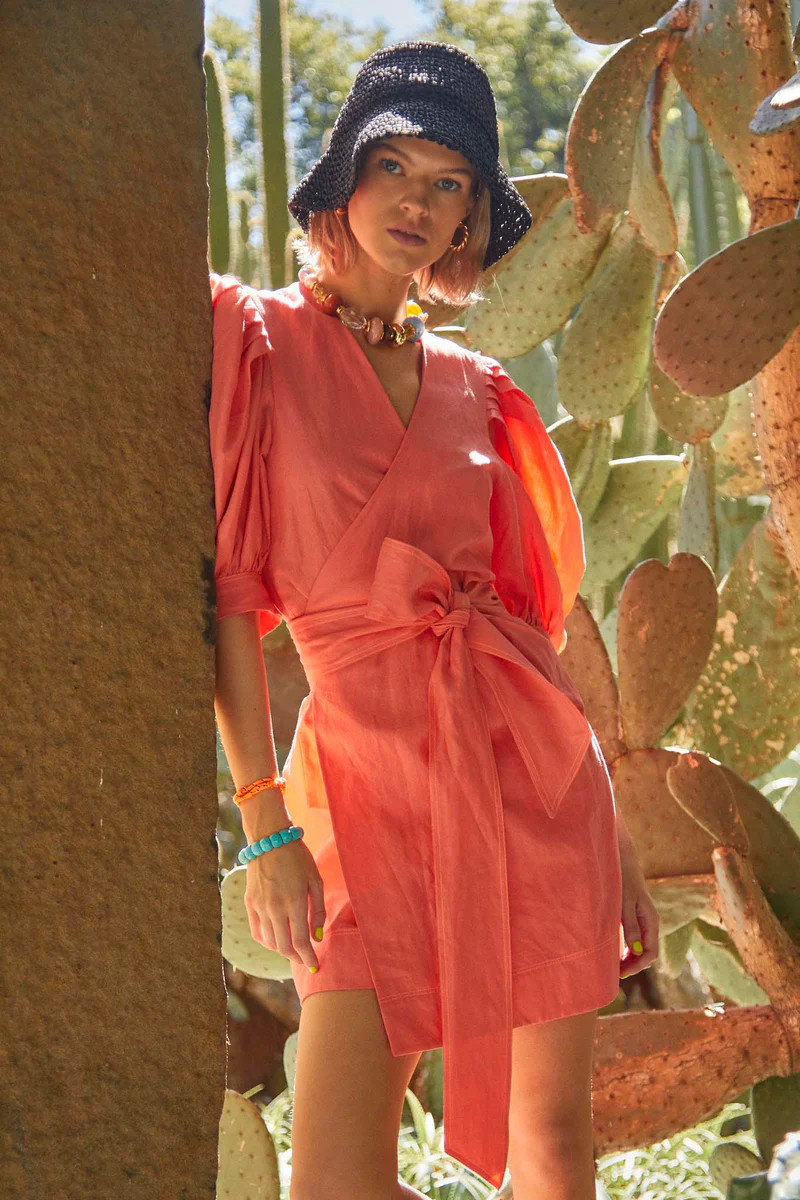 Hampton Dress | Wrap Dress | Hunter Bell | Hunter Bell