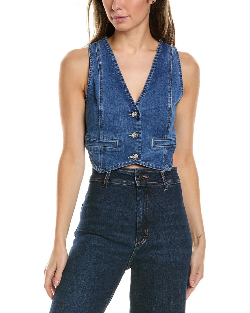 Brook + Lynn Denim Vest | Shop Simon