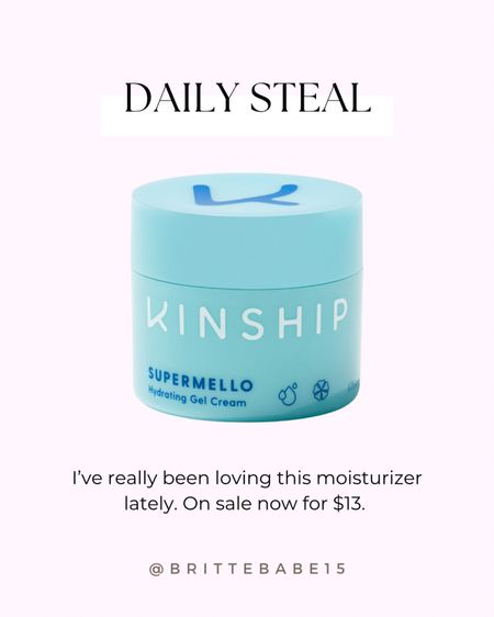 I have been loving this moisturizer lately! On sale today for only $13! 

#LTKunder50 #LTKsalealert #LTKbeauty