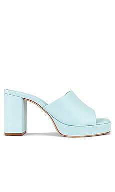 Schutz Ammy Mule in Soft Sky from Revolve.com | Revolve Clothing (Global)