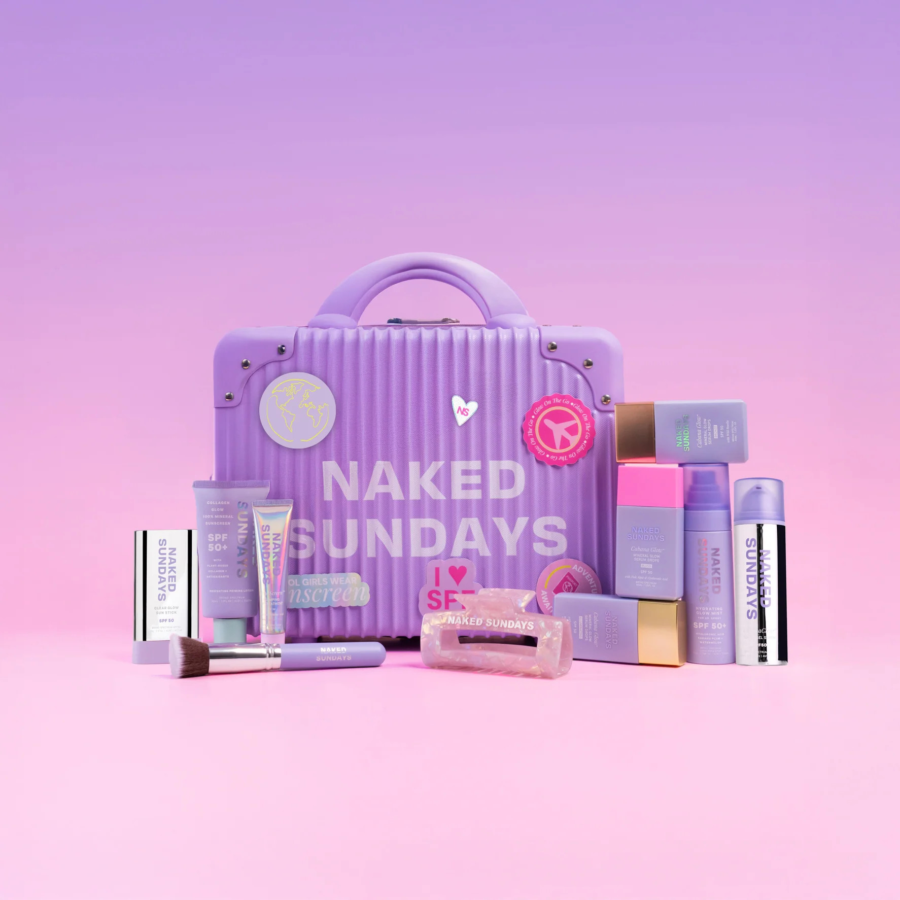 SPF Jetsetter Kit (SAVE 40%) - Ships 12th Aug. | Naked Sundays (US)