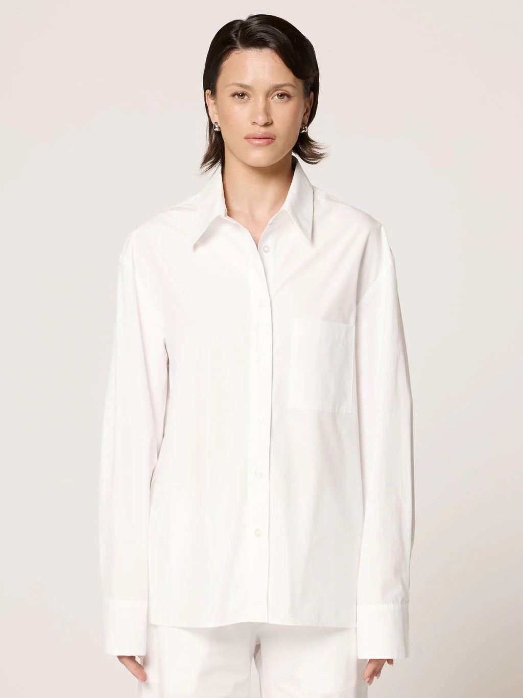 MANANA SHIRT / WHITE / CLYQUE | CLYQUE