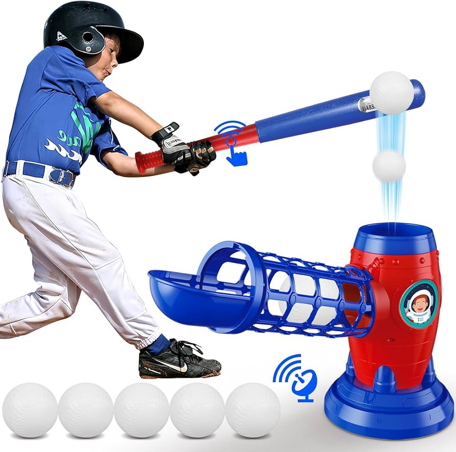 T Ball Sets for Kids 5-8,Tee Ball Set with Plastic Baseball Bat,Toddler Baseball Game Sports & Ou... | Amazon (US)