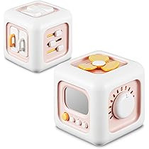 Busy Cube Toys for 1 Year Old Girl Gifts, Montessori Toys for Baby Girl, Travel Sensory Toys for Toddlers 1-3, Learning Fine Motor Skills| 1st Birthday Girl Gifts 12 Months + | Amazon (US)