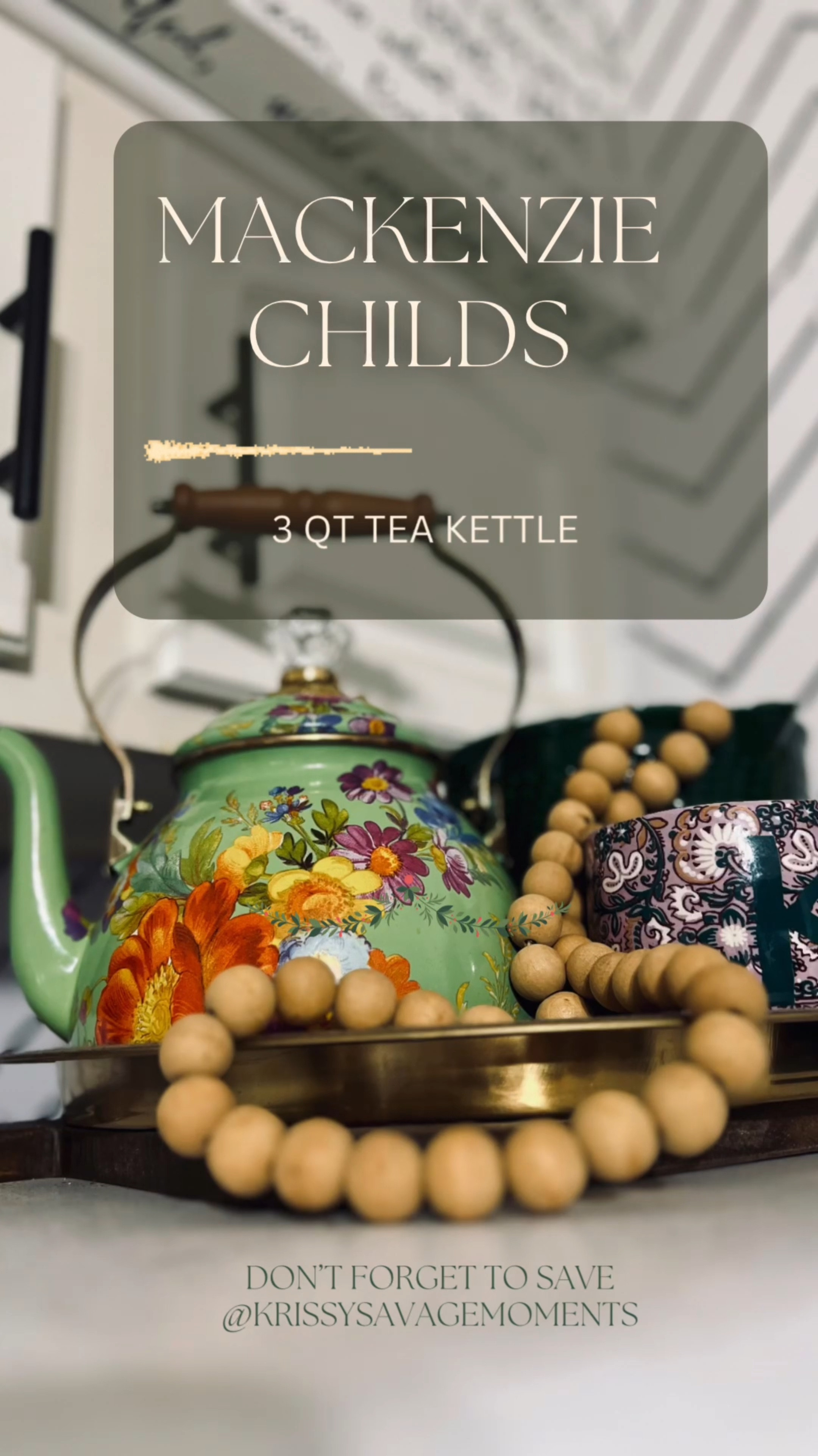 Are you a tea drinker? 
Have you ever tried Mackenzie-Childs tea kettles? Here’s a gift idea for that special person in your life. 
PS…. The special person is You 

#LTKFind #LTKhome #LTKGiftGuide