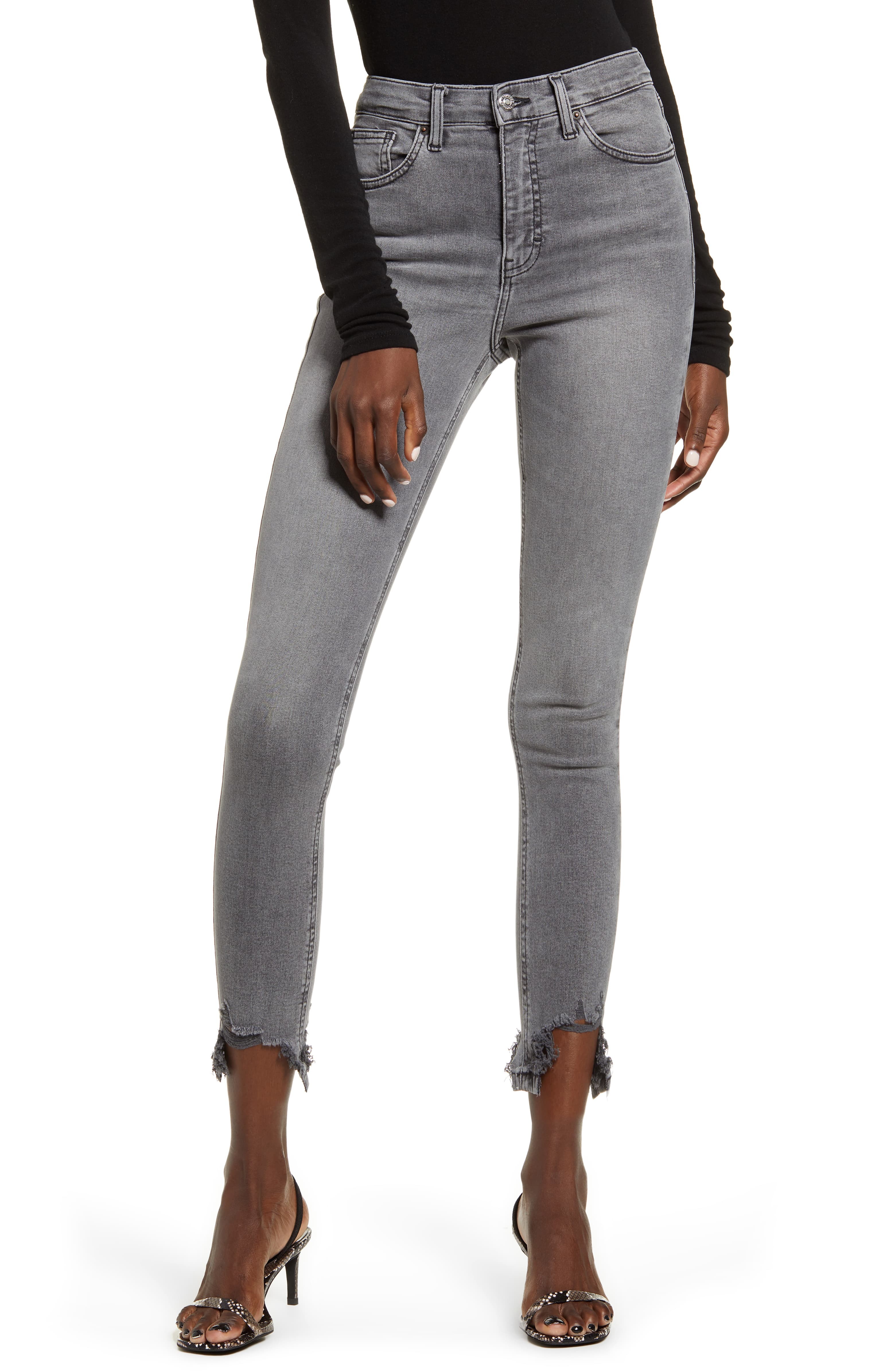 Jamie Jagged Hem Jeans | Nordstrom