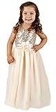 Bow Dream Flower Girl's Dress Sequins Tulle | Amazon (US)