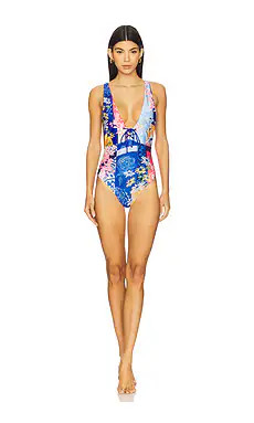 Agua Bendita x REVOLVE Priscila One Piece in Radiant Floral from Revolve.com | Revolve Clothing (Global)