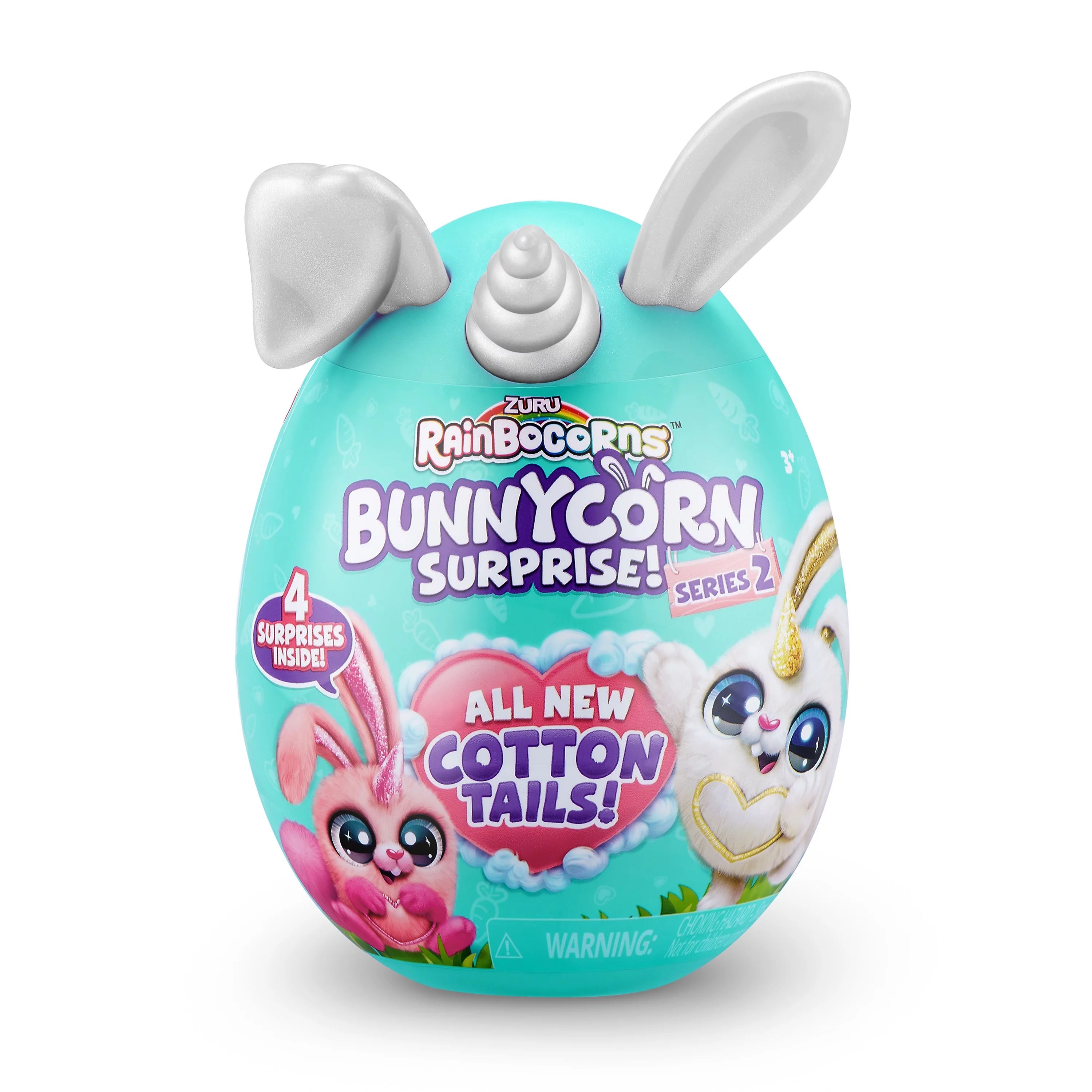 Rainbocorns Bunnycorn Surprise Series 2 Plush Toy by ZURU | Walmart (US)