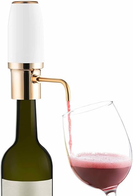 WINIRINA Automatic Wine Aerator Pourer Electric Smart Decanter，Dispenser Rechargeable with Micr... | Amazon (US)