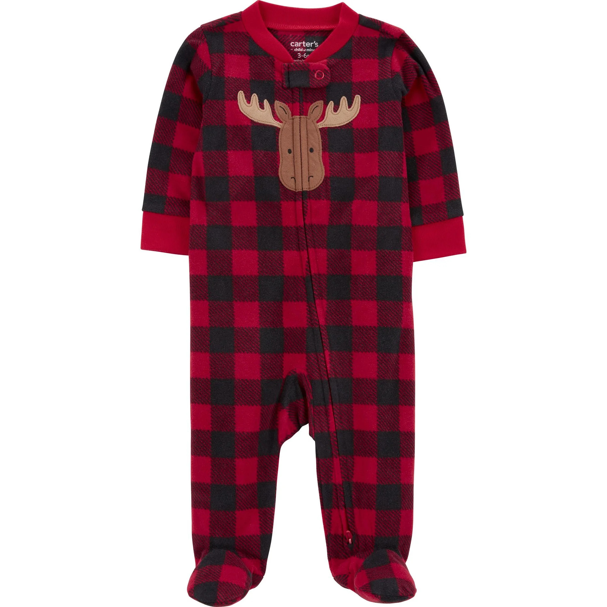 Carter's Child of Mine Baby Unisex Holiday Sleep 'n Play, One-Piece, Sizes Preemie-6/9 Months | Walmart (US)