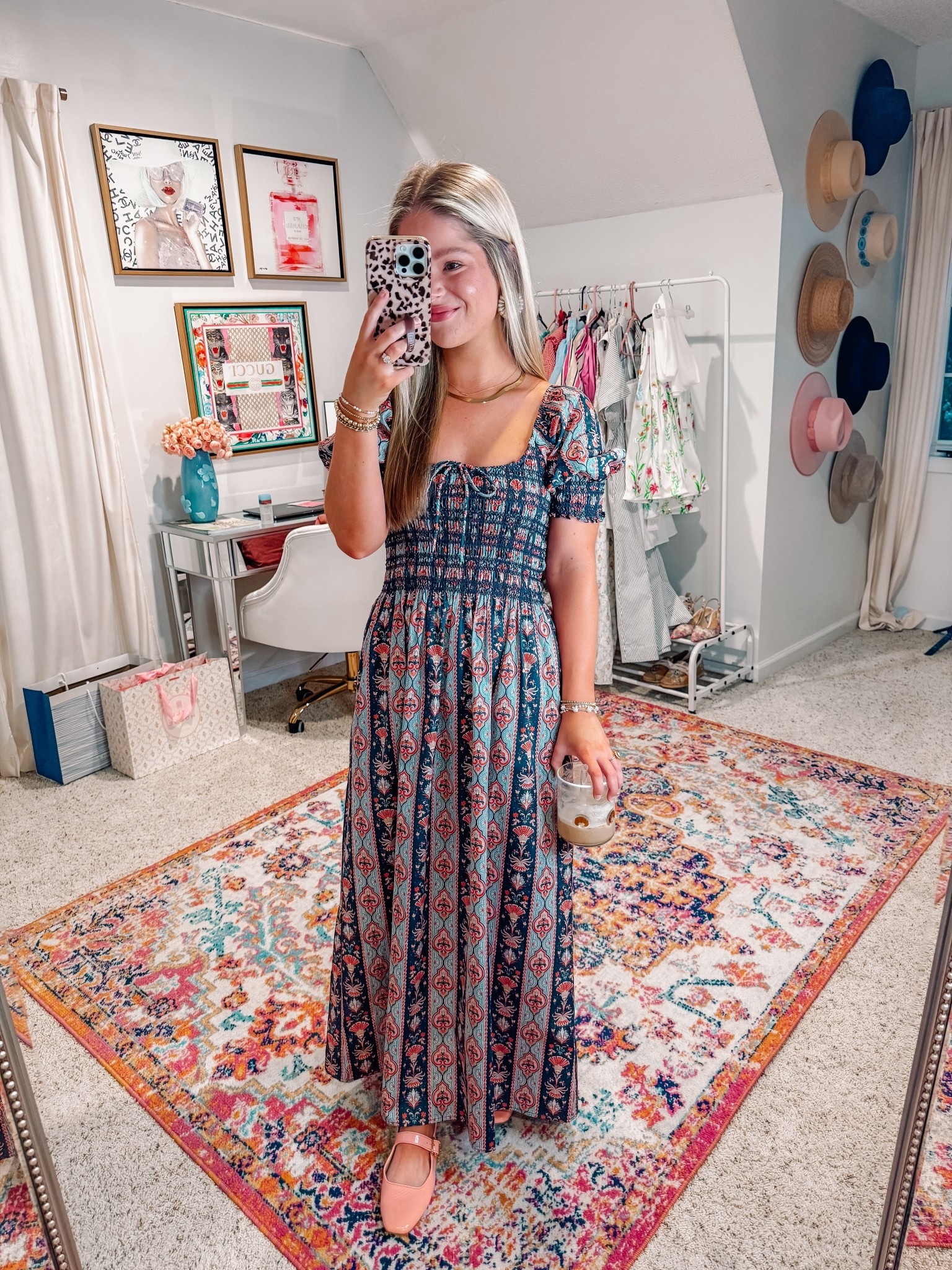 Tuesday ootd. Dress runs a little bigger. If inbetween sizes size down 

#LTKFindsUnder100 #LTKSeasonal #LTKWorkwear